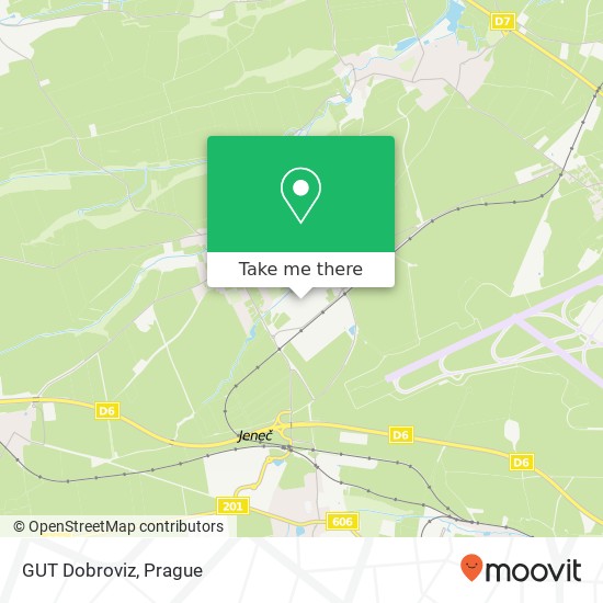 GUT Dobroviz map