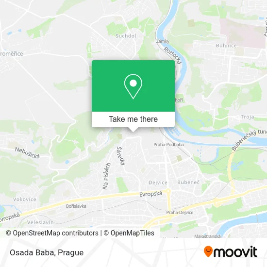 Карта Osada Baba