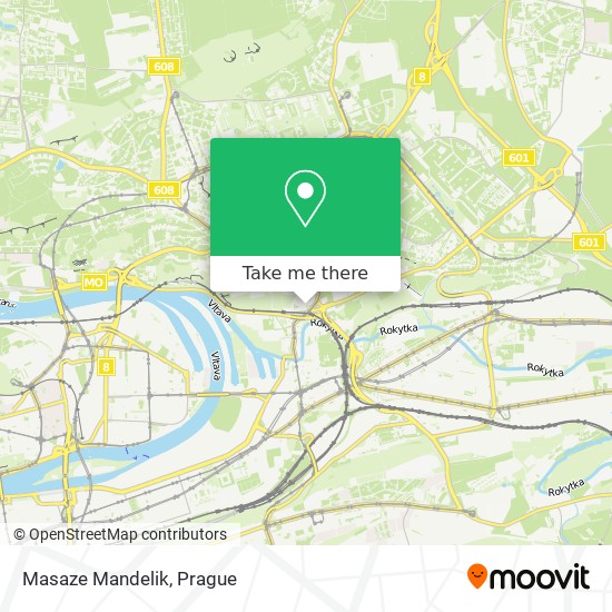 Masaze Mandelik map