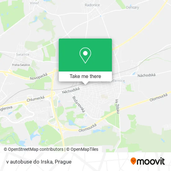 v autobuse do Irska map