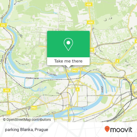 parking Blanka map