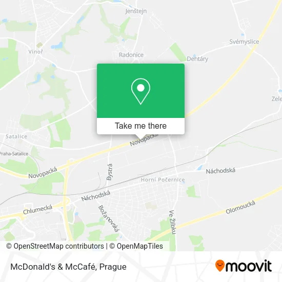 Карта McDonald's & McCafé
