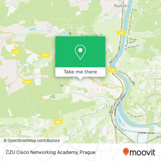 Карта ČZU Cisco Networking Academy