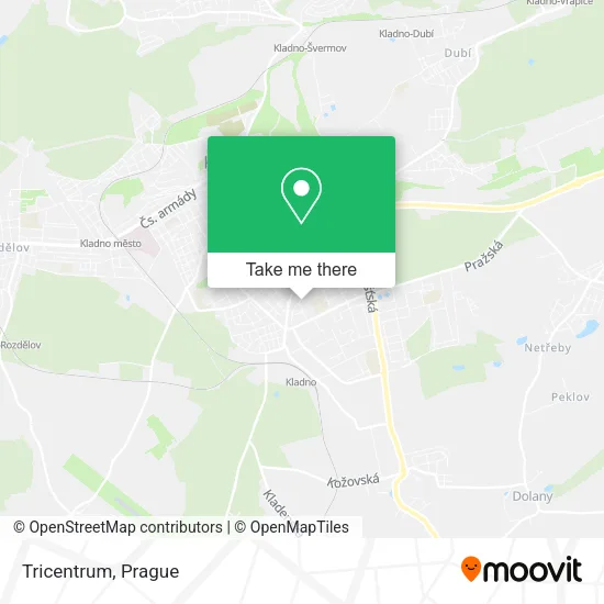 Tricentrum map