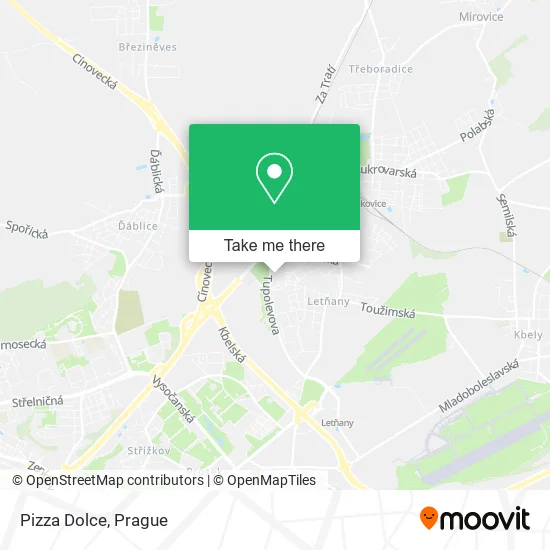 Карта Pizza Dolce