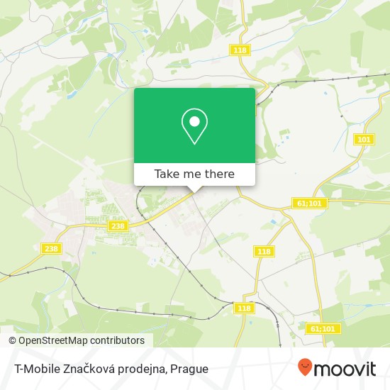 Карта T-Mobile Značková prodejna