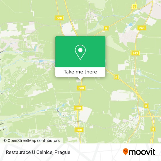 Restaurace U Celnice map