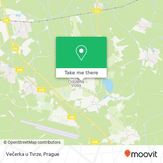 Večerka u Tvrze map