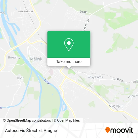 Карта Autoservis Štráchal