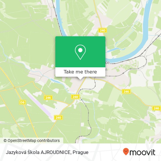 Jazyková škola AJROUDNICE map