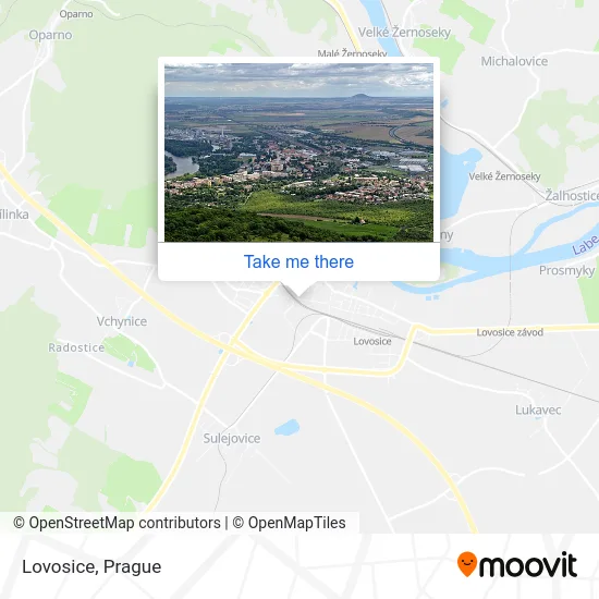 Карта Lovosice