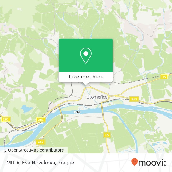 MUDr. Eva Nováková map