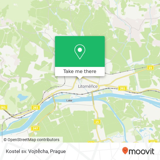 Kostel sv. Vojtěcha map