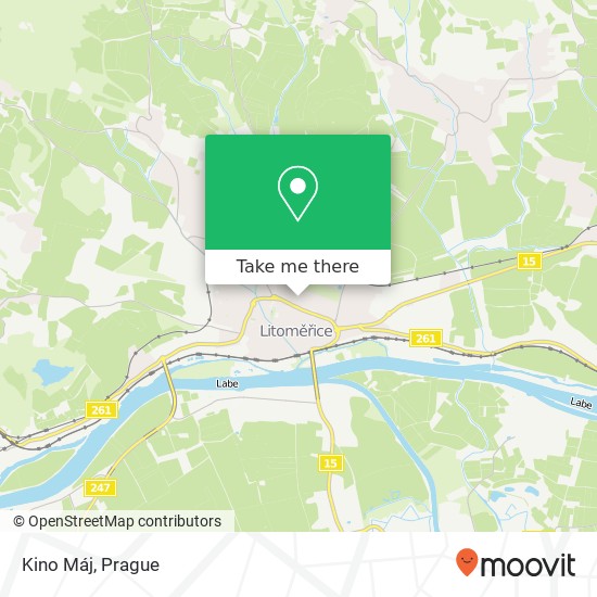 Kino Máj map