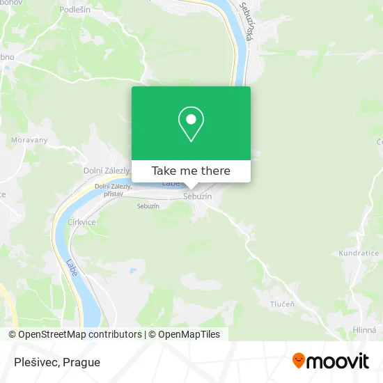 Карта Plešivec