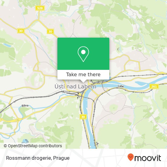 Rossmann drogerie map