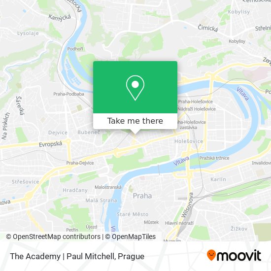 The Academy | Paul Mitchell map