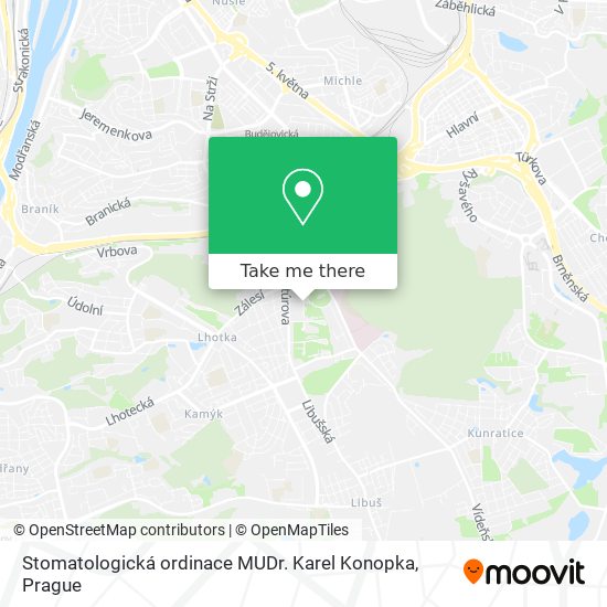 Stomatologická ordinace MUDr. Karel Konopka map