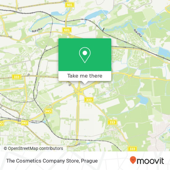 The Cosmetics Company Store map