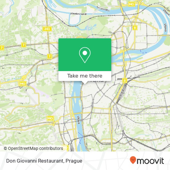 Don Giovanni Restaurant map