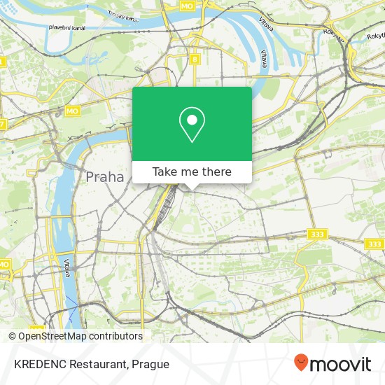 KREDENC Restaurant map