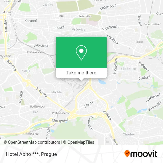 Карта Hotel Abito ***
