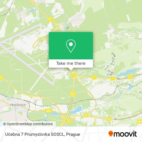 Učebna 7 Prumyslovka SOSCL map