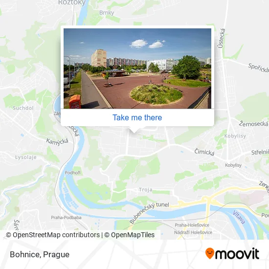 Карта Bohnice