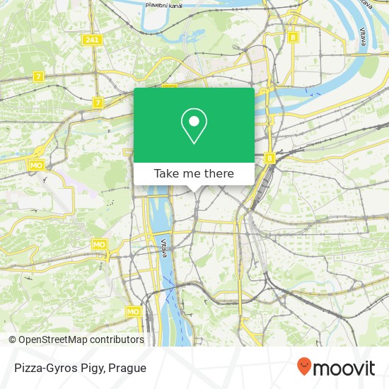 Pizza-Gyros Pigy map
