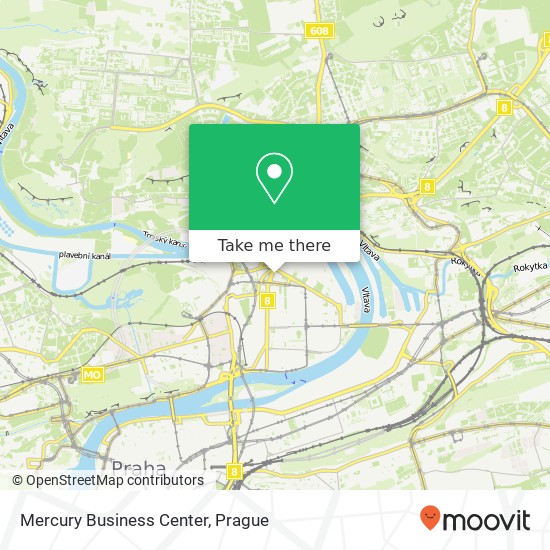 Mercury Business Center map