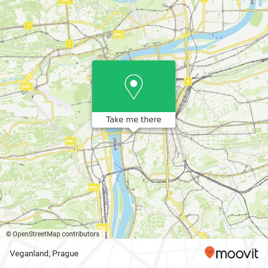 Veganland map