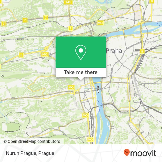 Nurun Prague map