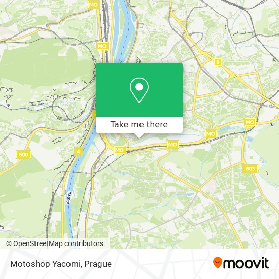 Motoshop Yacomi map