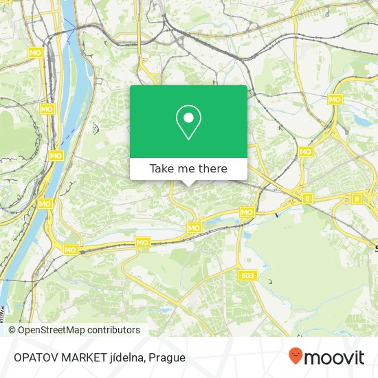 Карта OPATOV MARKET jídelna