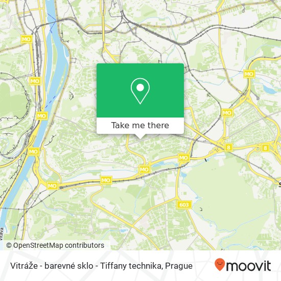 Vitráže - barevné sklo - Tiffany technika map