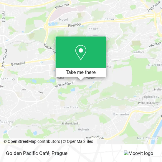 Карта Golden Pacific Café