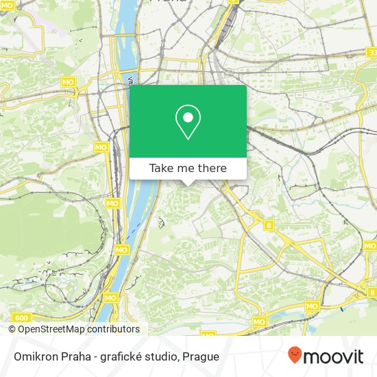 Omikron Praha - grafické studio map