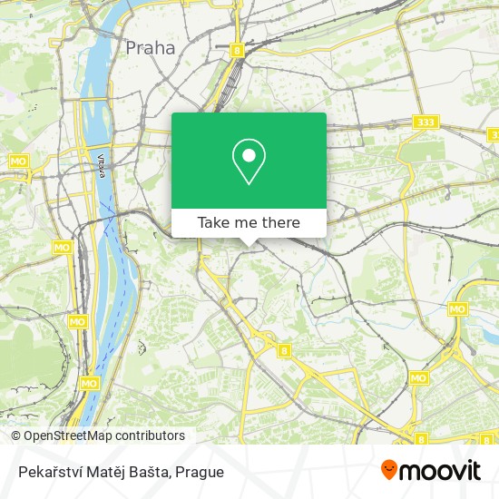 Pekařství Matěj Bašta map