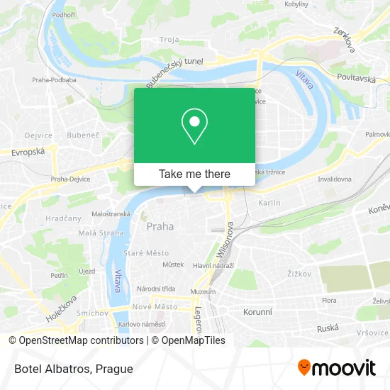 Карта Botel Albatros