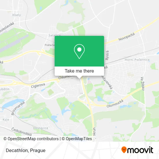 Карта Decathlon