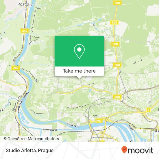 Studio Arletta map