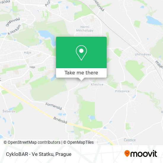 CykloBAR - Ve Statku map