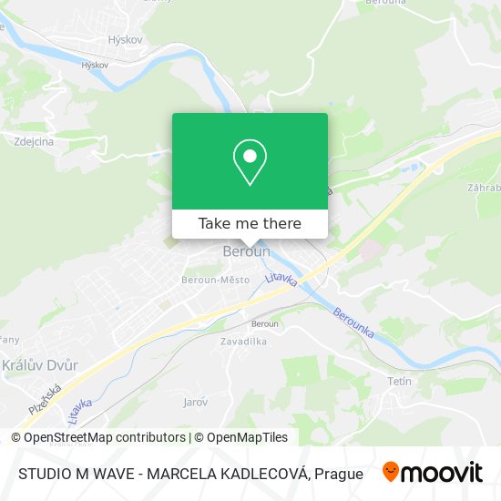 Карта STUDIO M WAVE - MARCELA KADLECOVÁ