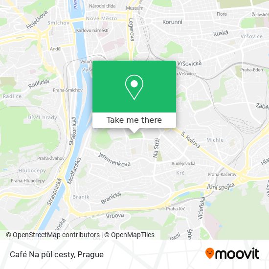 Café Na půl cesty map