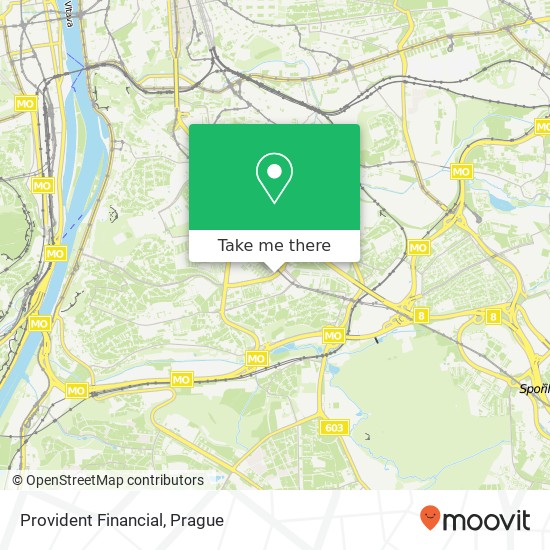 Provident Financial map