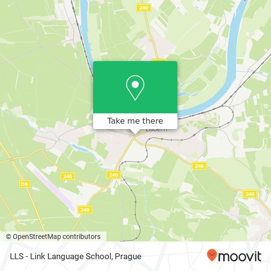 LLS - Link Language School map