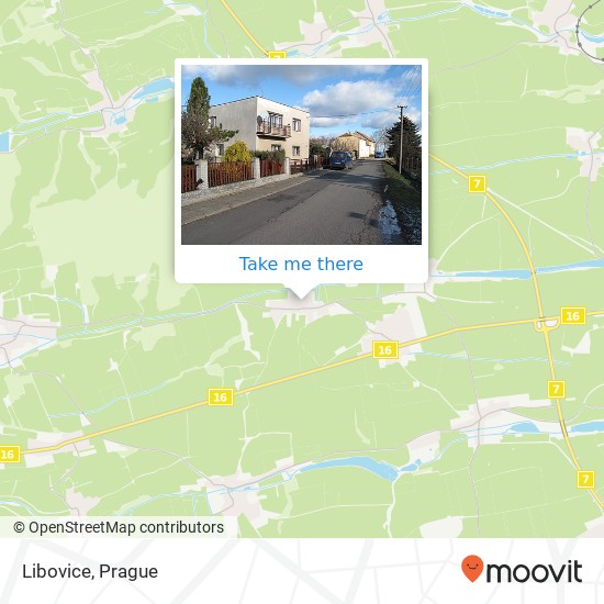 Libovice map