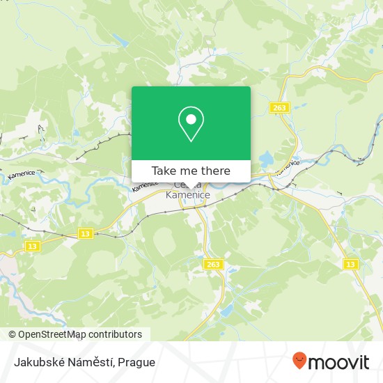 Jakubské Náměstí map