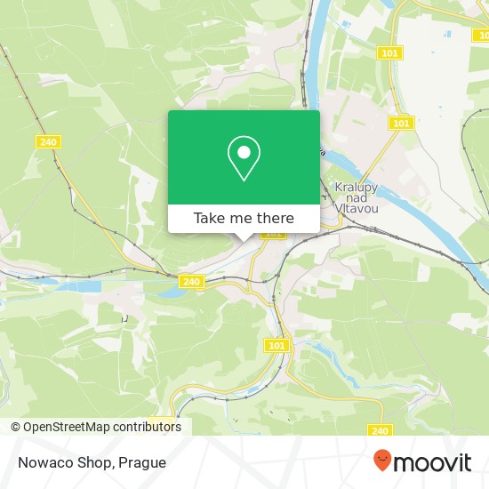 Nowaco Shop map