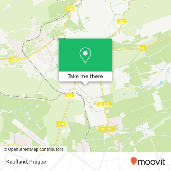 Kaufland map